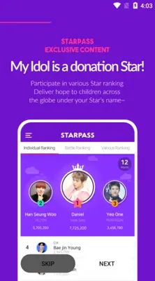 StarPass android App screenshot 0